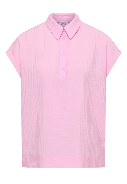 Dropped Shoulder Bluse mit Struktur