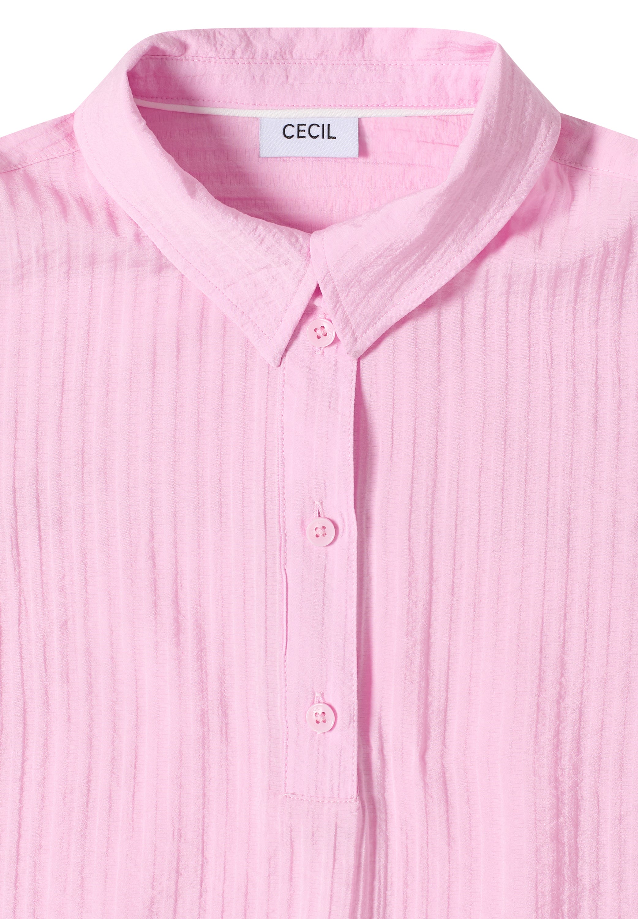 Dropped Shoulder Bluse mit Struktur