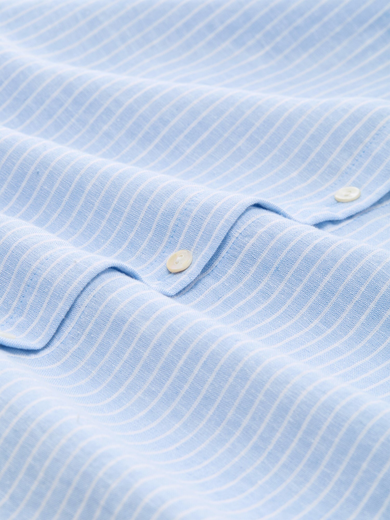 Bluse mit Leinenanteil