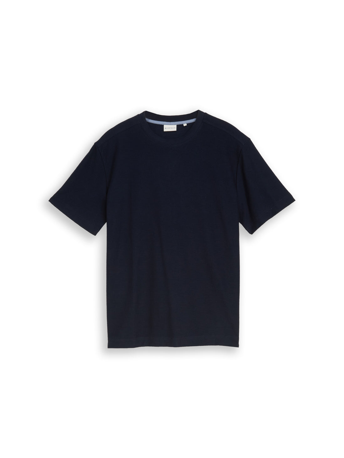 T-Shirt mit Ottoman-Struktur