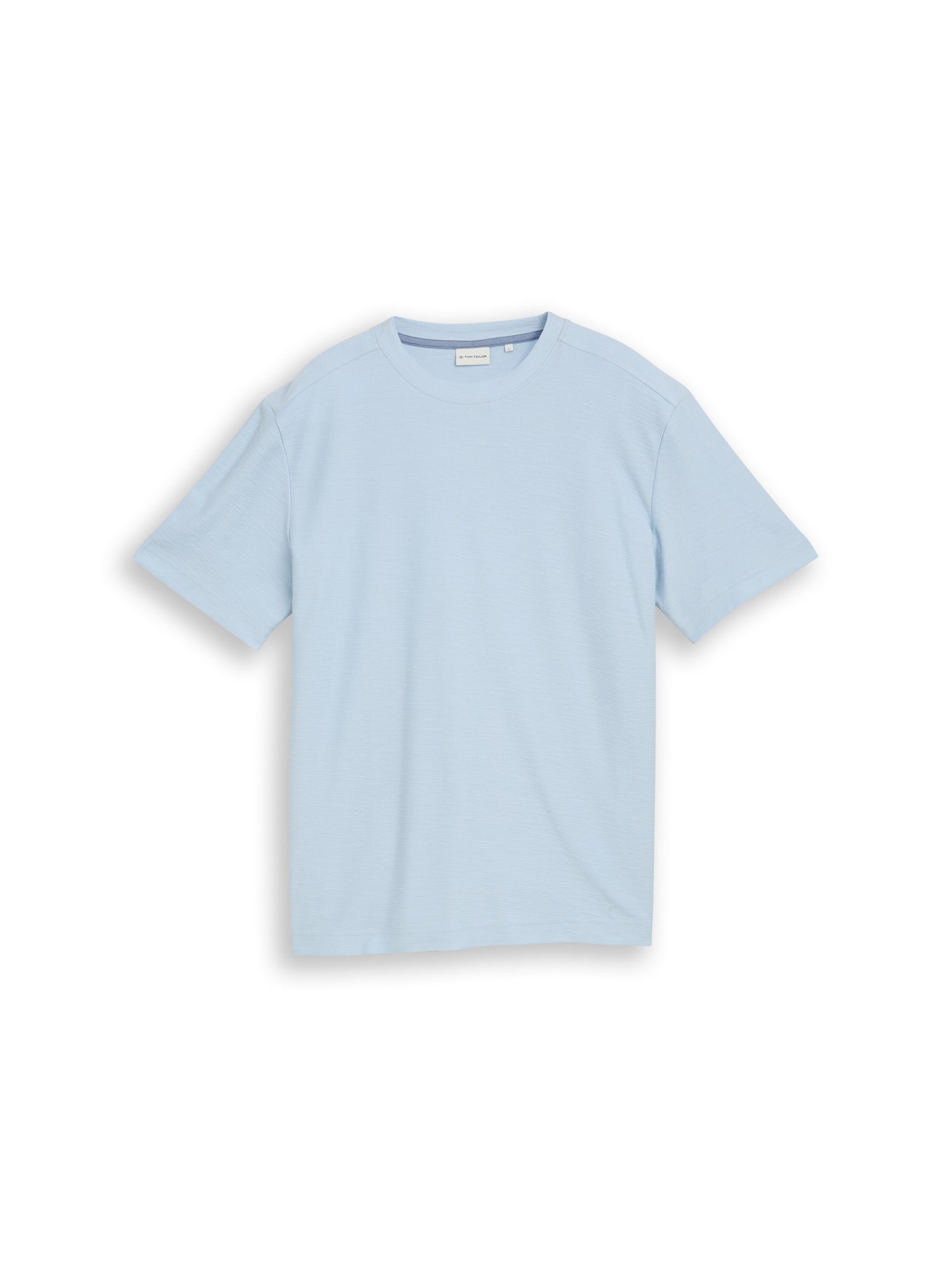 T-Shirt mit Ottoman-Struktur