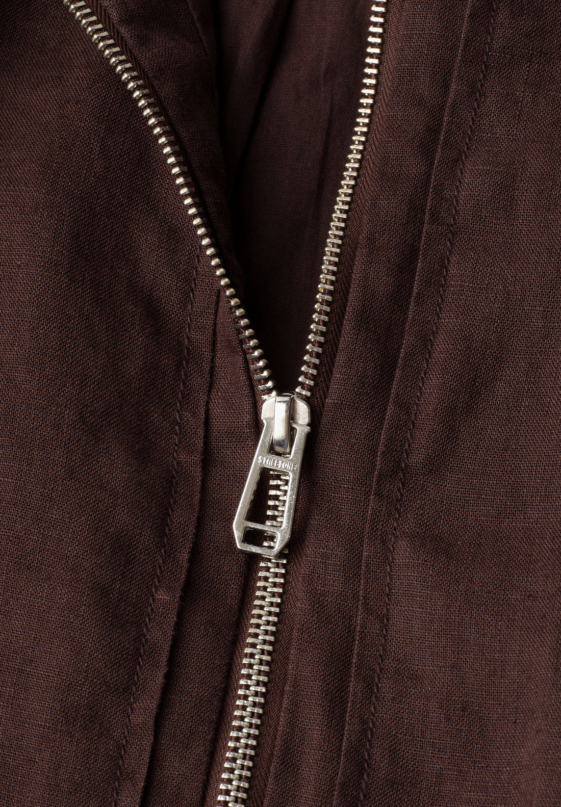 Blouson mit gerafftem Saum und Zipper