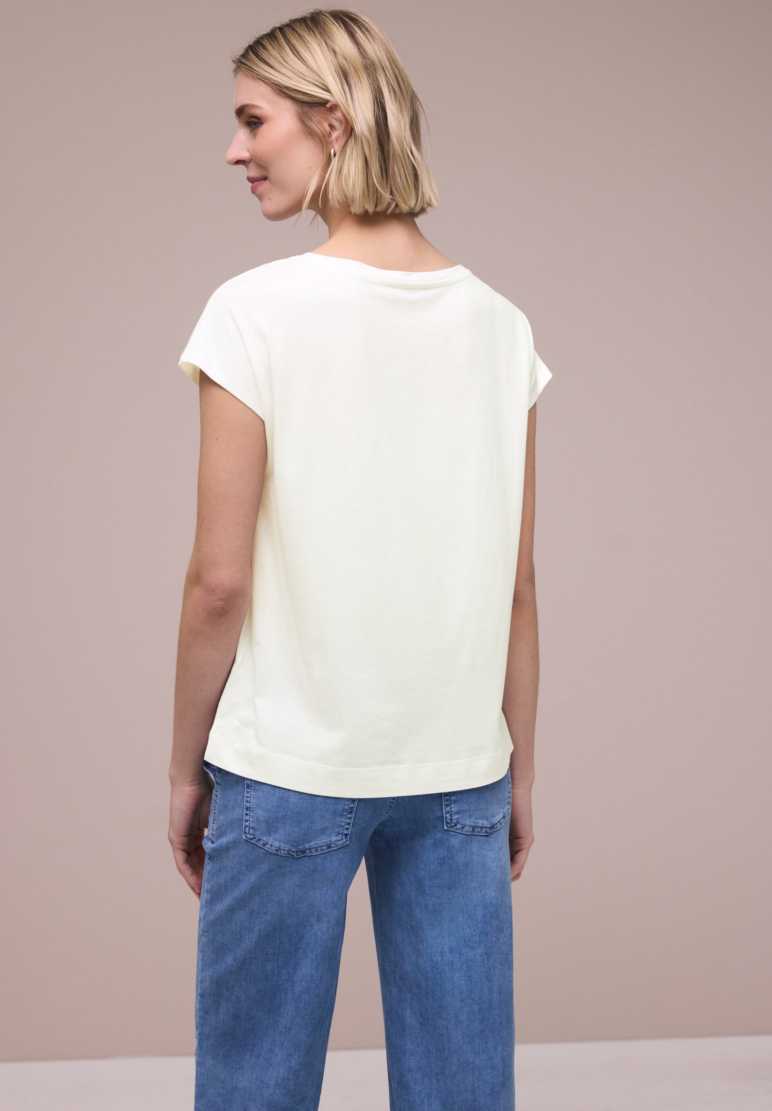 Dropped Shoulder Shirt mit Print