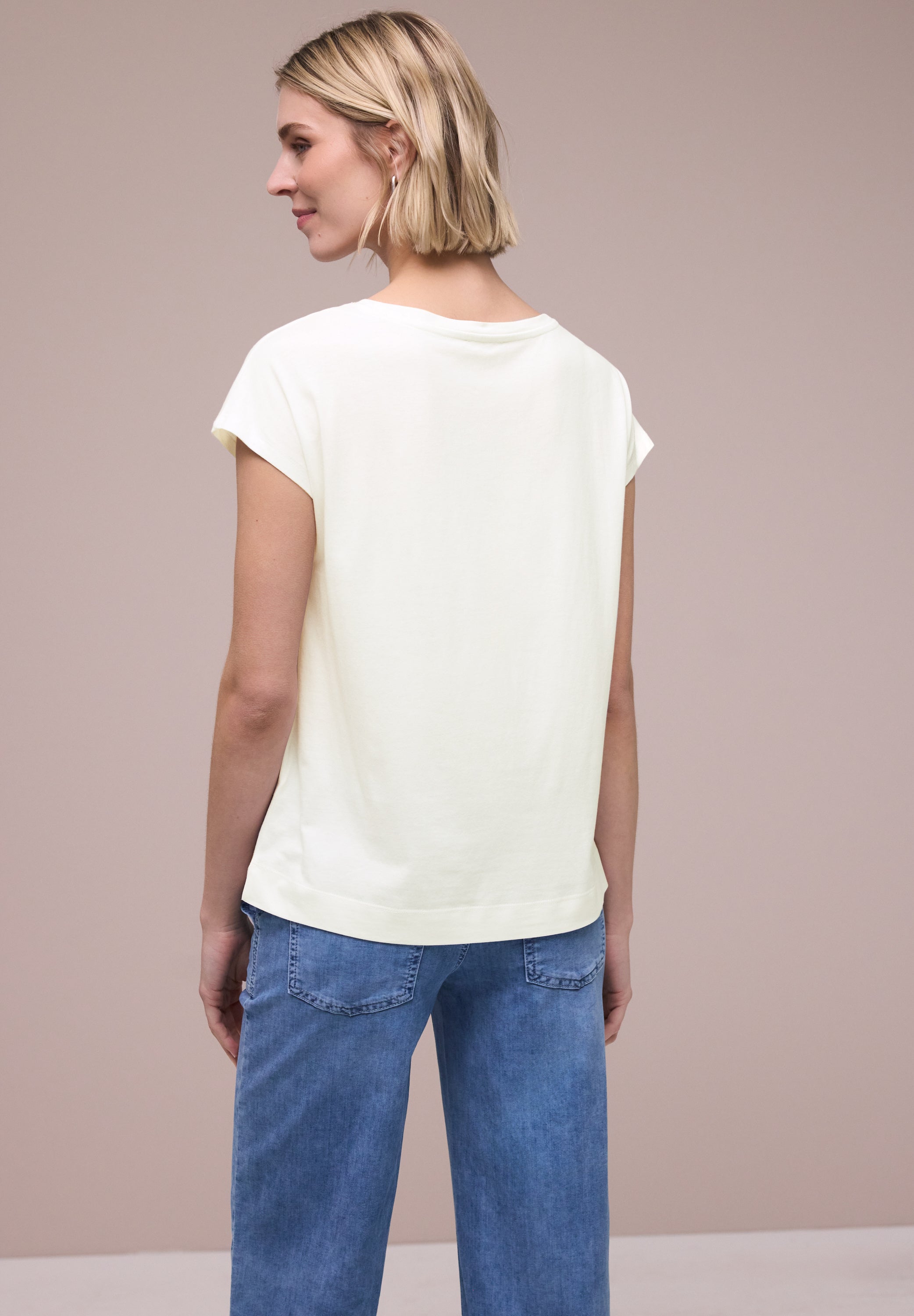 Dropped Shoulder Shirt mit Print