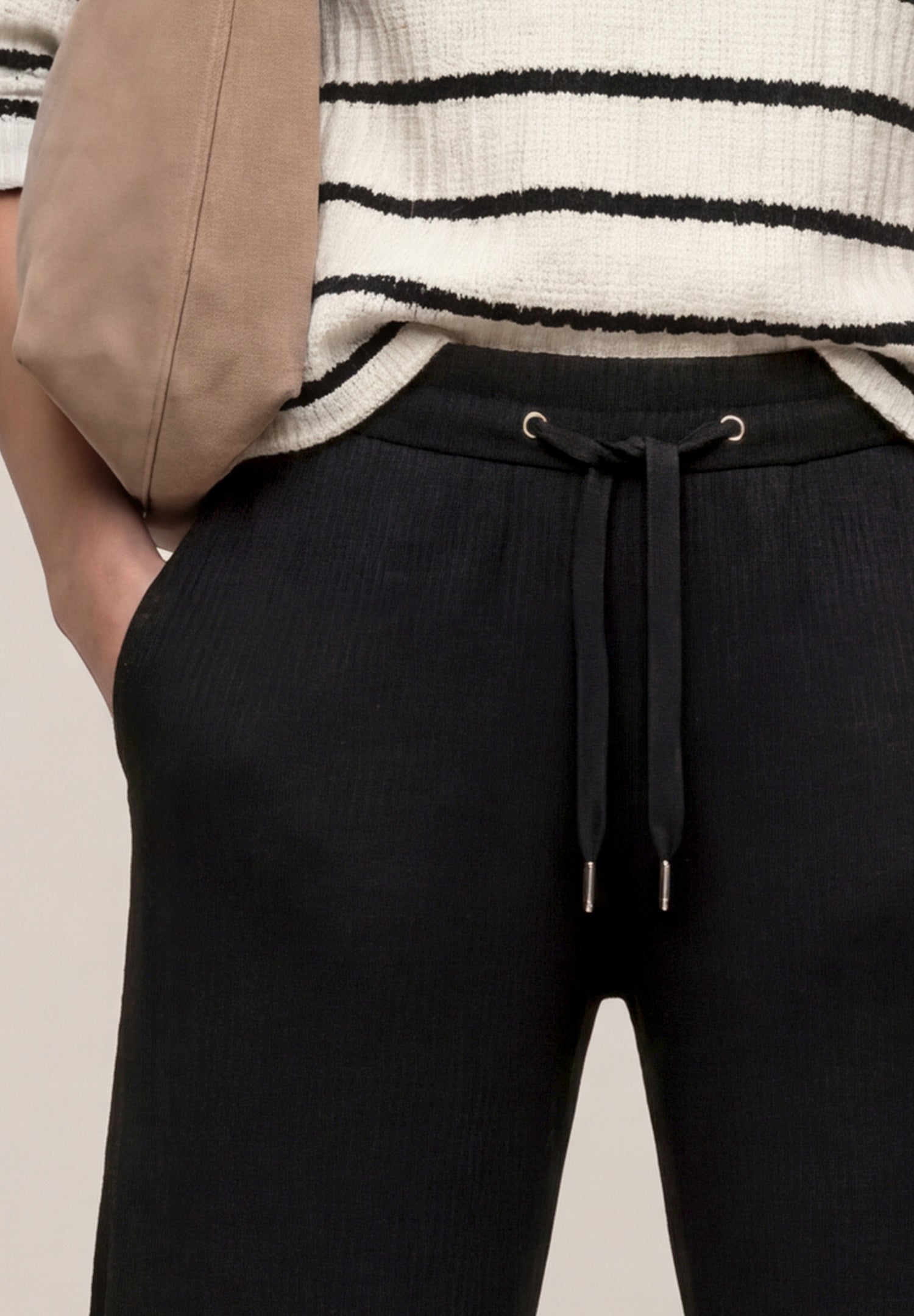 High Waist Wide Leg Hose im Casual Fit