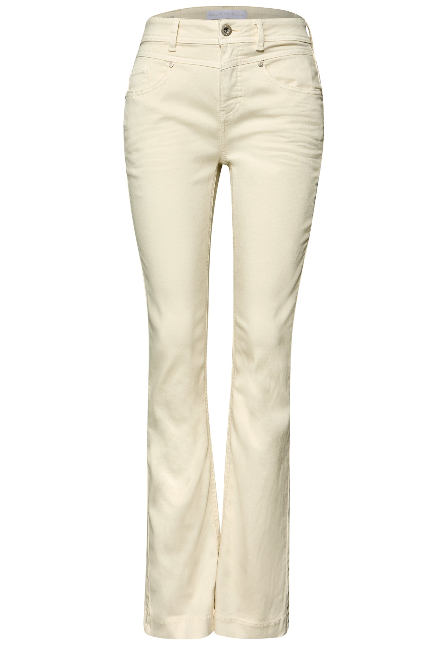 High Waist Bootcut Jeans im Slim Fit