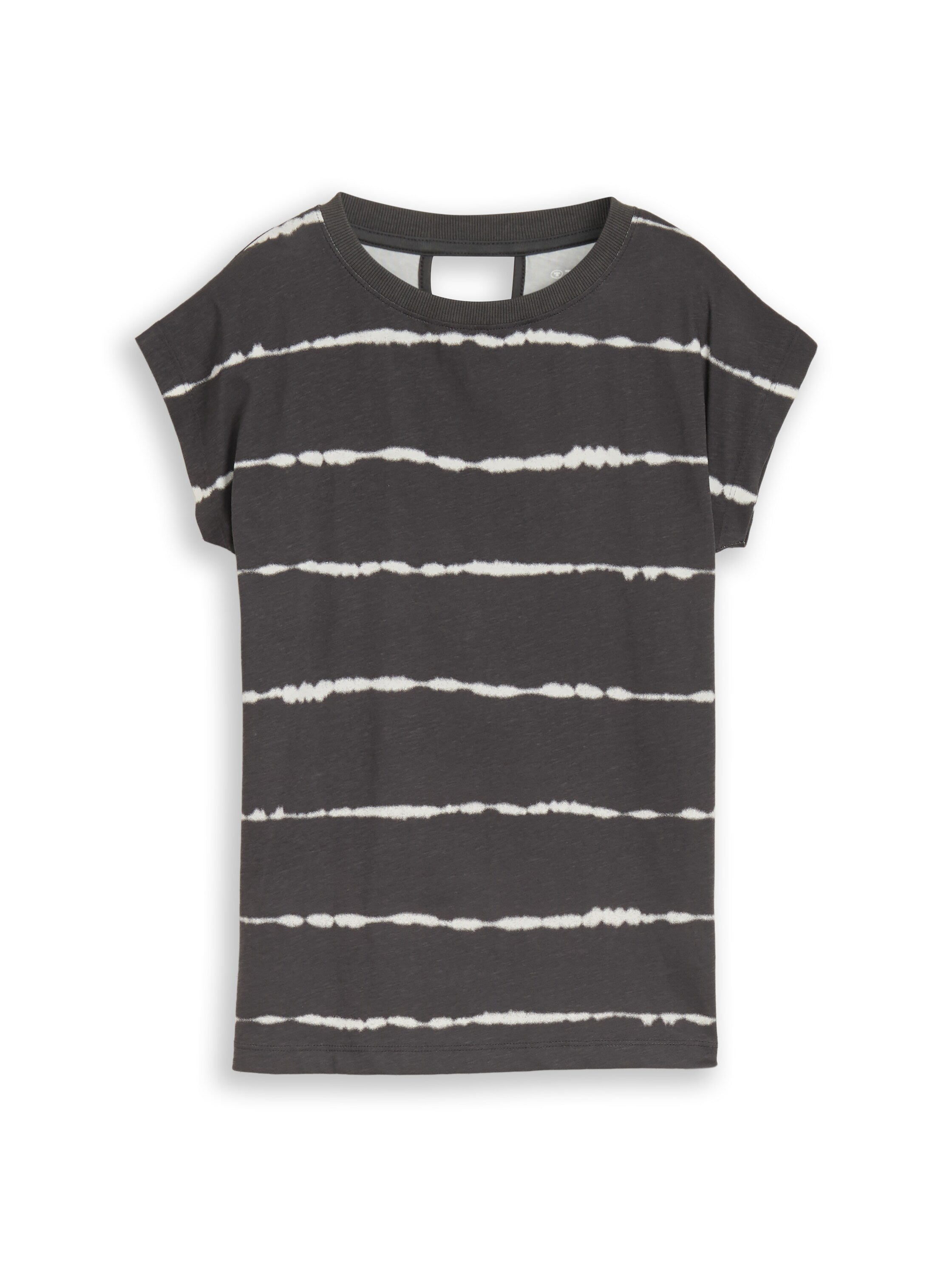 Oversize T-Shirt mit Streifenmuster