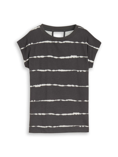 Oversize T-Shirt mit Streifenmuster