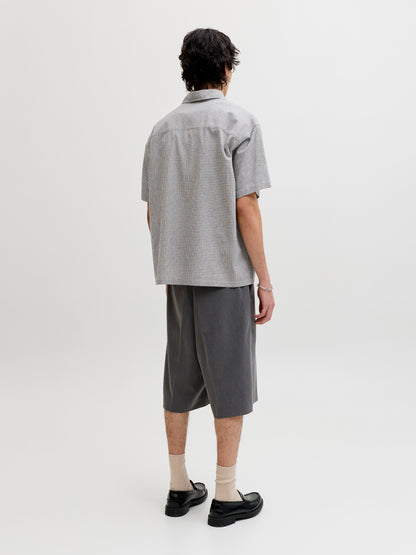 JORCOTEDAZUR SEERSUCKER CHECK SHIRT SS