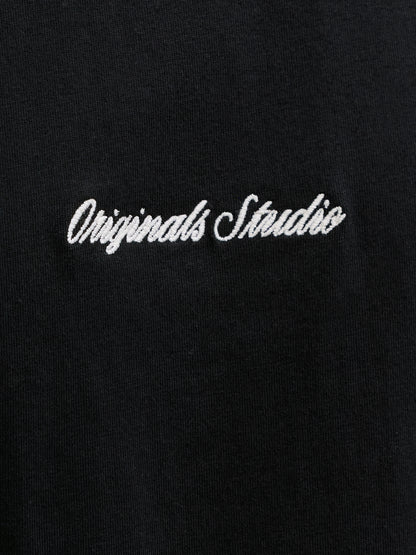 JORNORREBRO EMB TEE SL CREW NECK LN