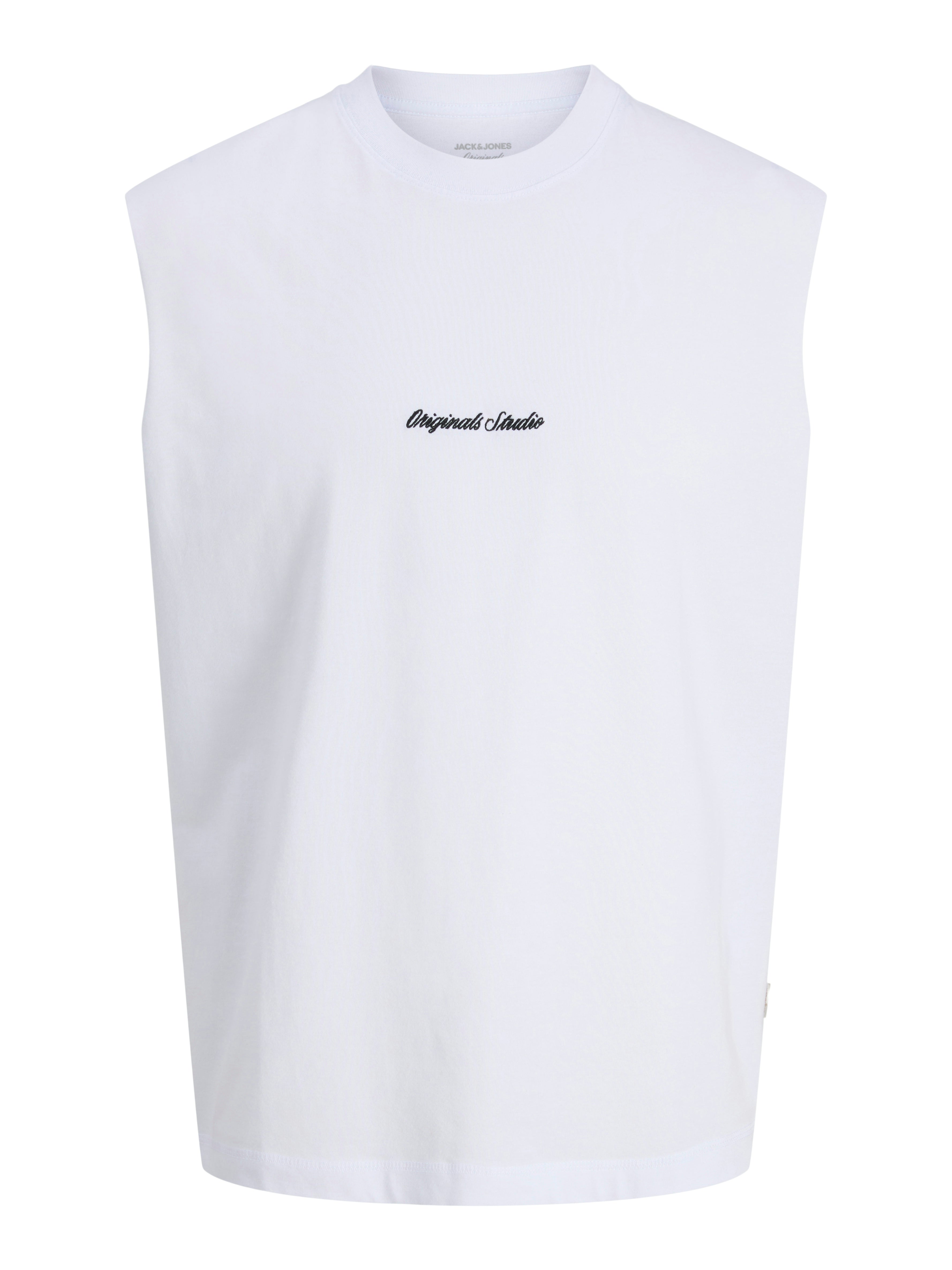 JORNORREBRO EMB TEE SL CREW NECK LN