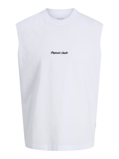 JORNORREBRO EMB TEE SL CREW NECK LN