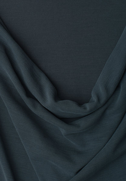 Dropped Shoulder Shirt mit Wasserfall-Front