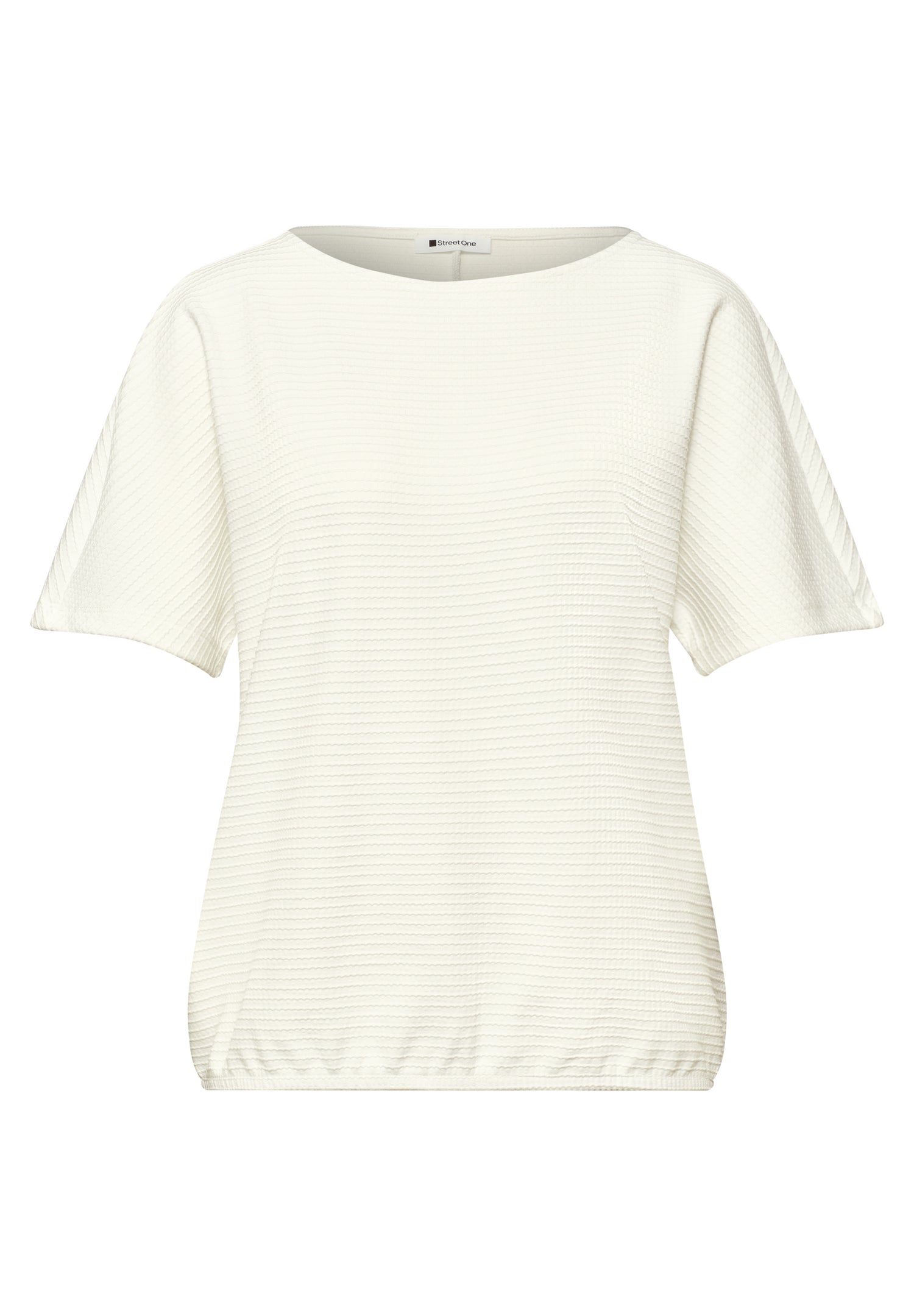 Dropped Shoulder Shirt mit Struktur