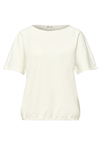 Dropped Shoulder Shirt mit Struktur
