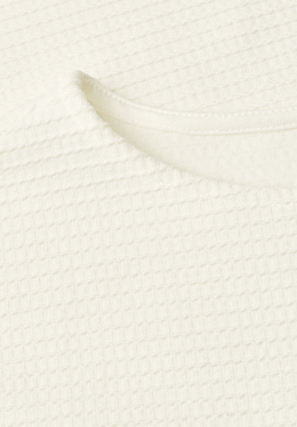 Dropped Shoulder Shirt mit Struktur