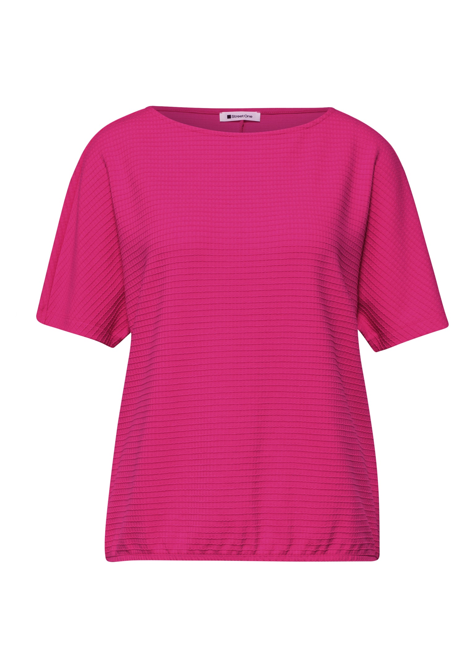 Dropped Shoulder Shirt mit Struktur