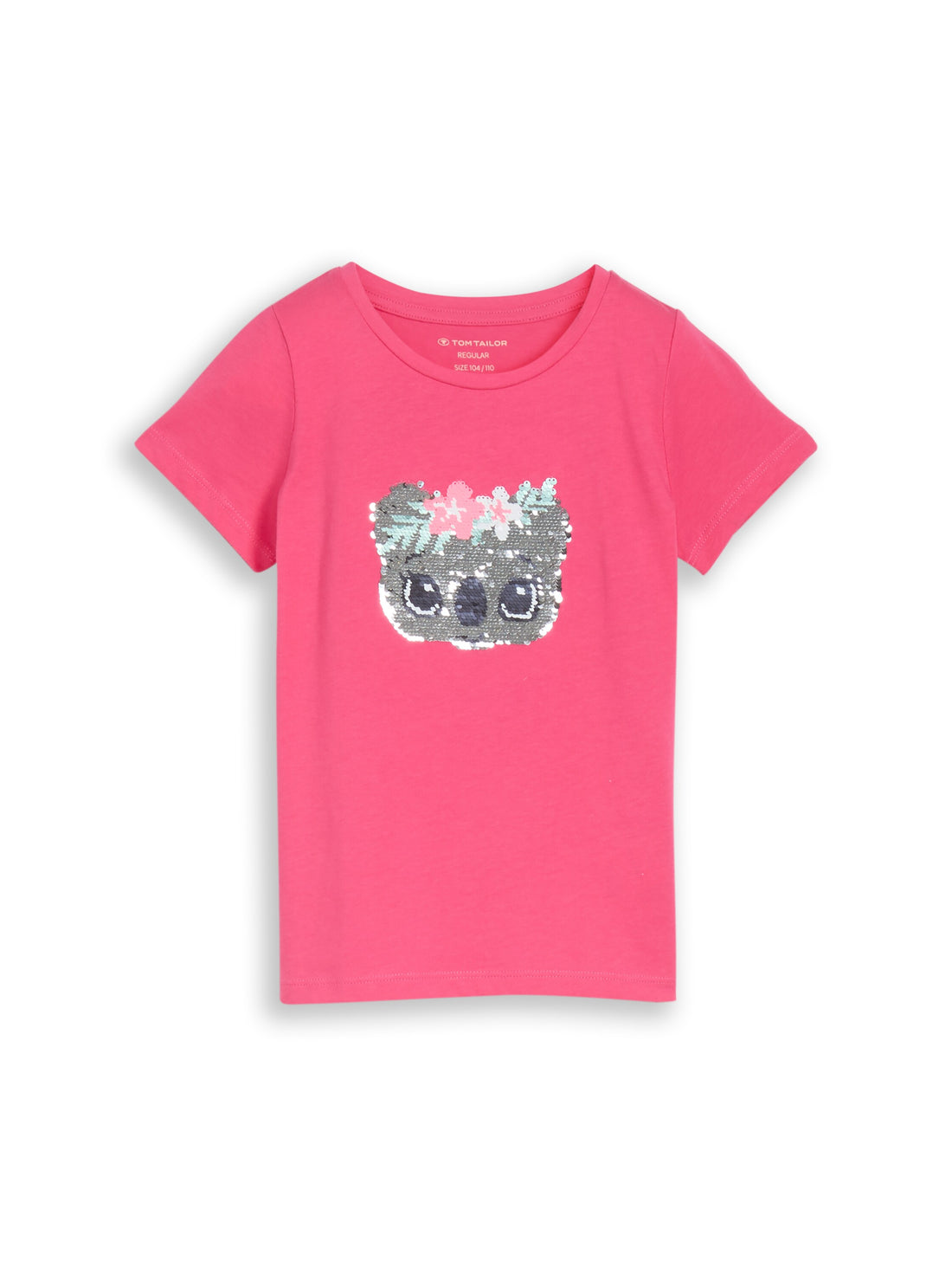 T-Shirt mit Wendepailletten