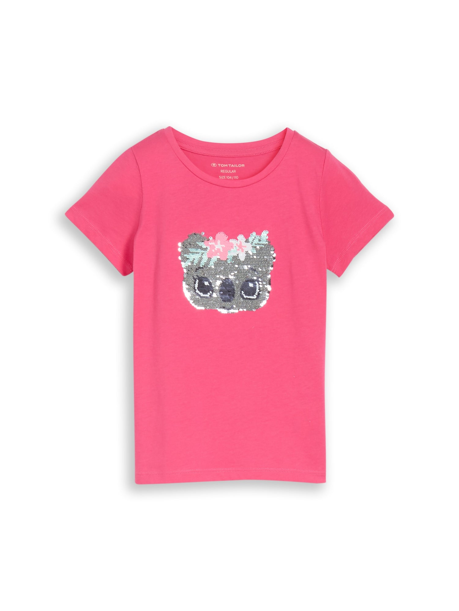 T-Shirt mit Wendepailletten