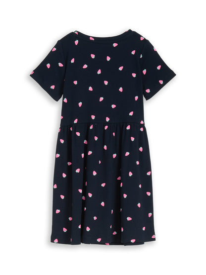 Mini-Kleid mit Rippstruktur