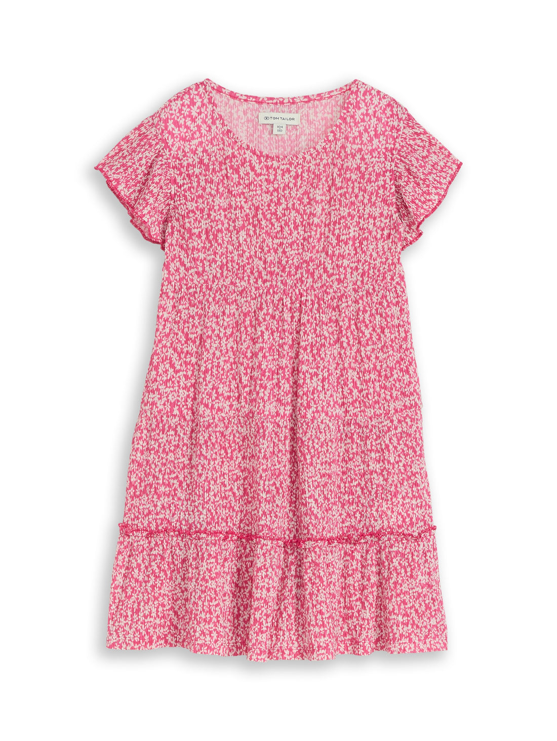 Mini-Kleid mit Volant