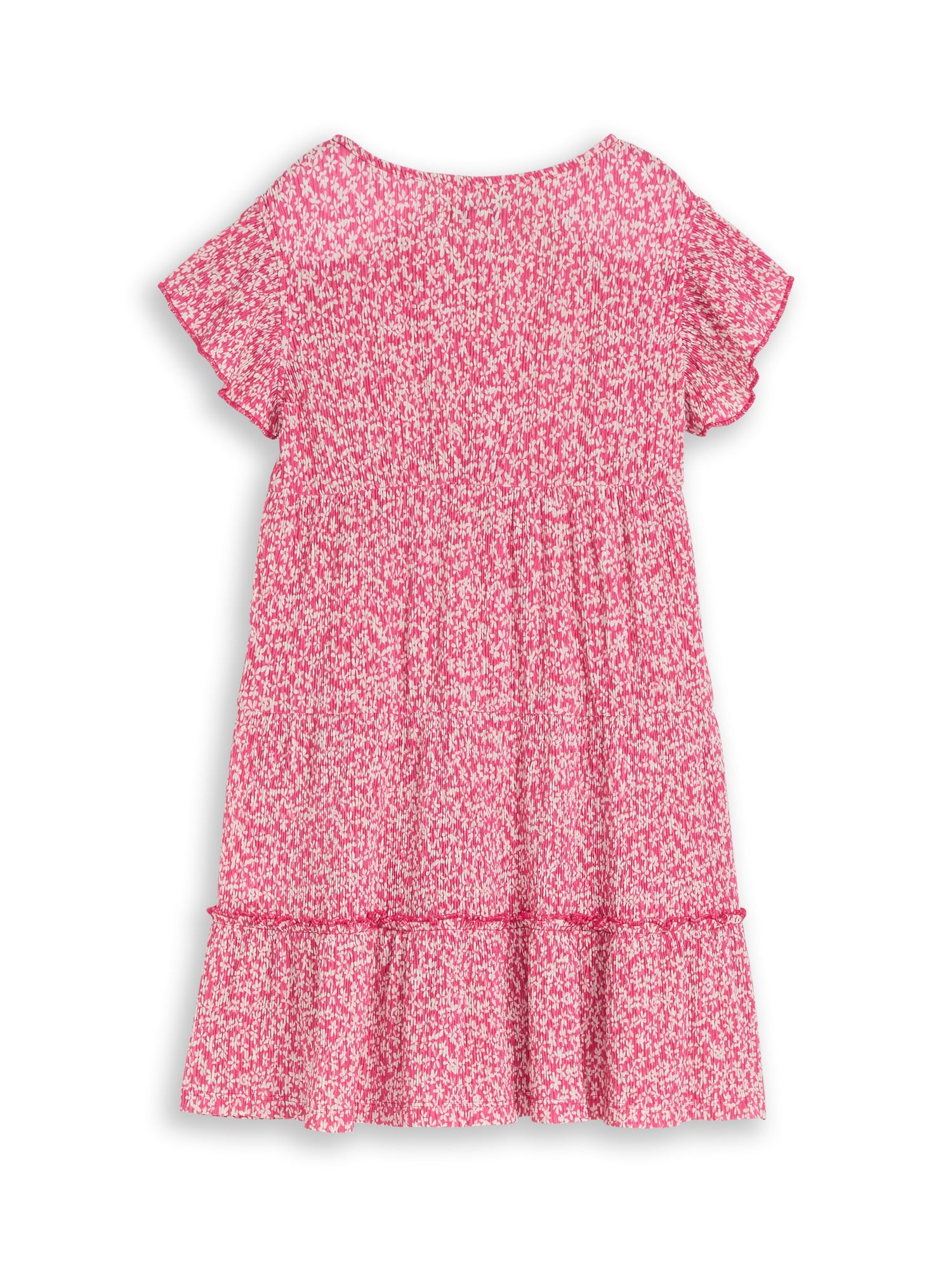 Mini-Kleid mit Volant