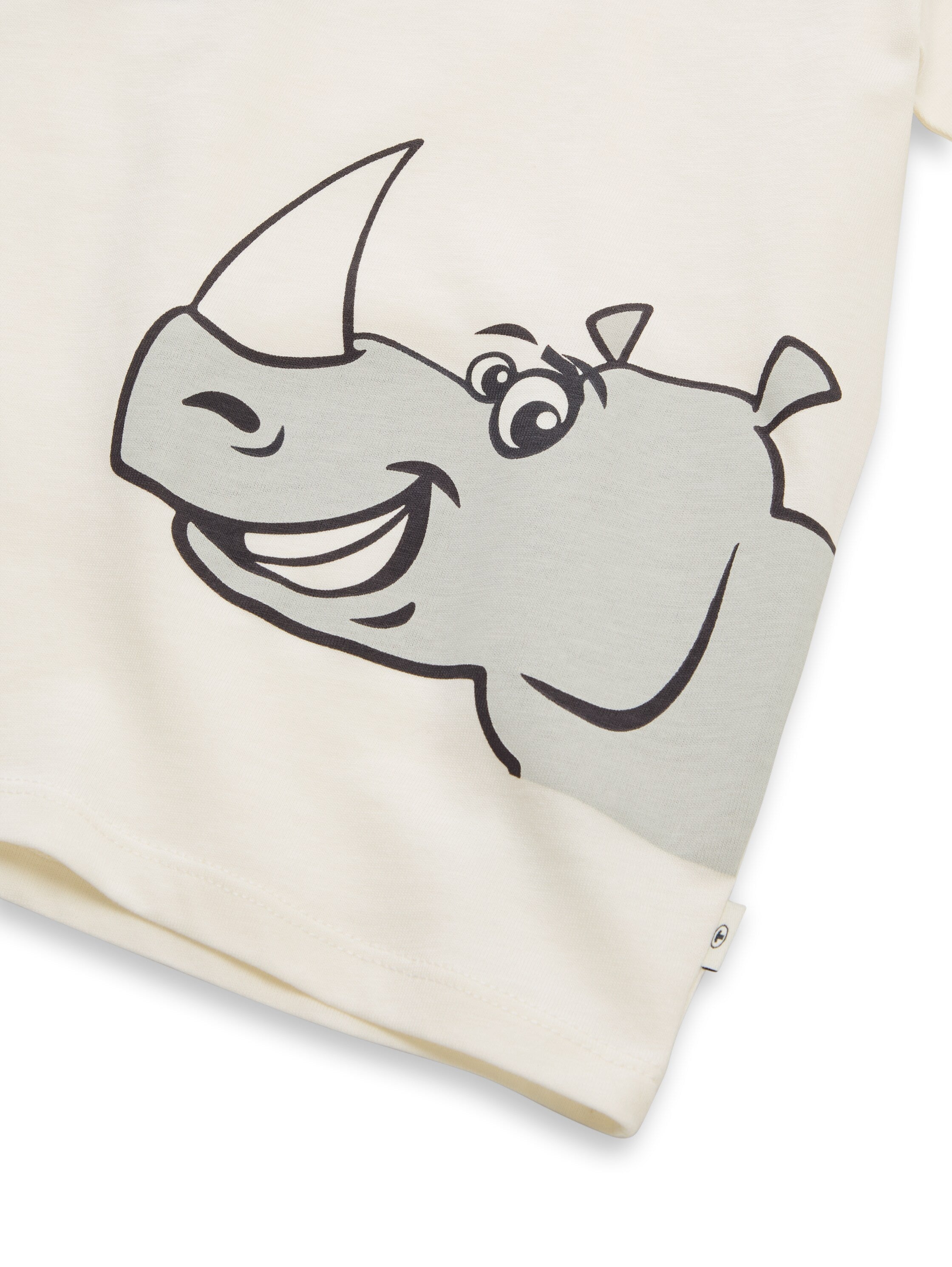 Oversize T-Shirt mit Rückenprint