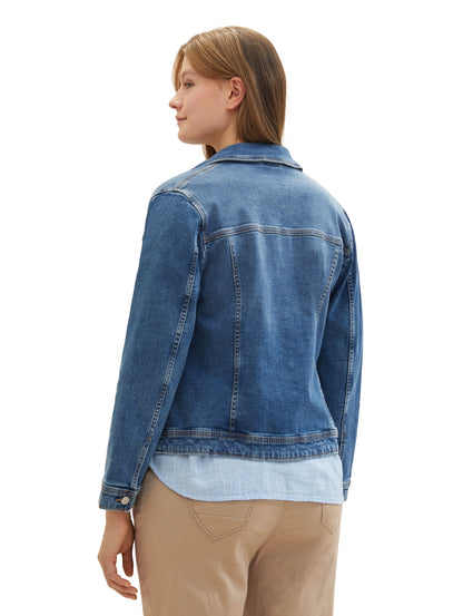 Plus Size - Jeansjacke mit Bio-Baumwolle
