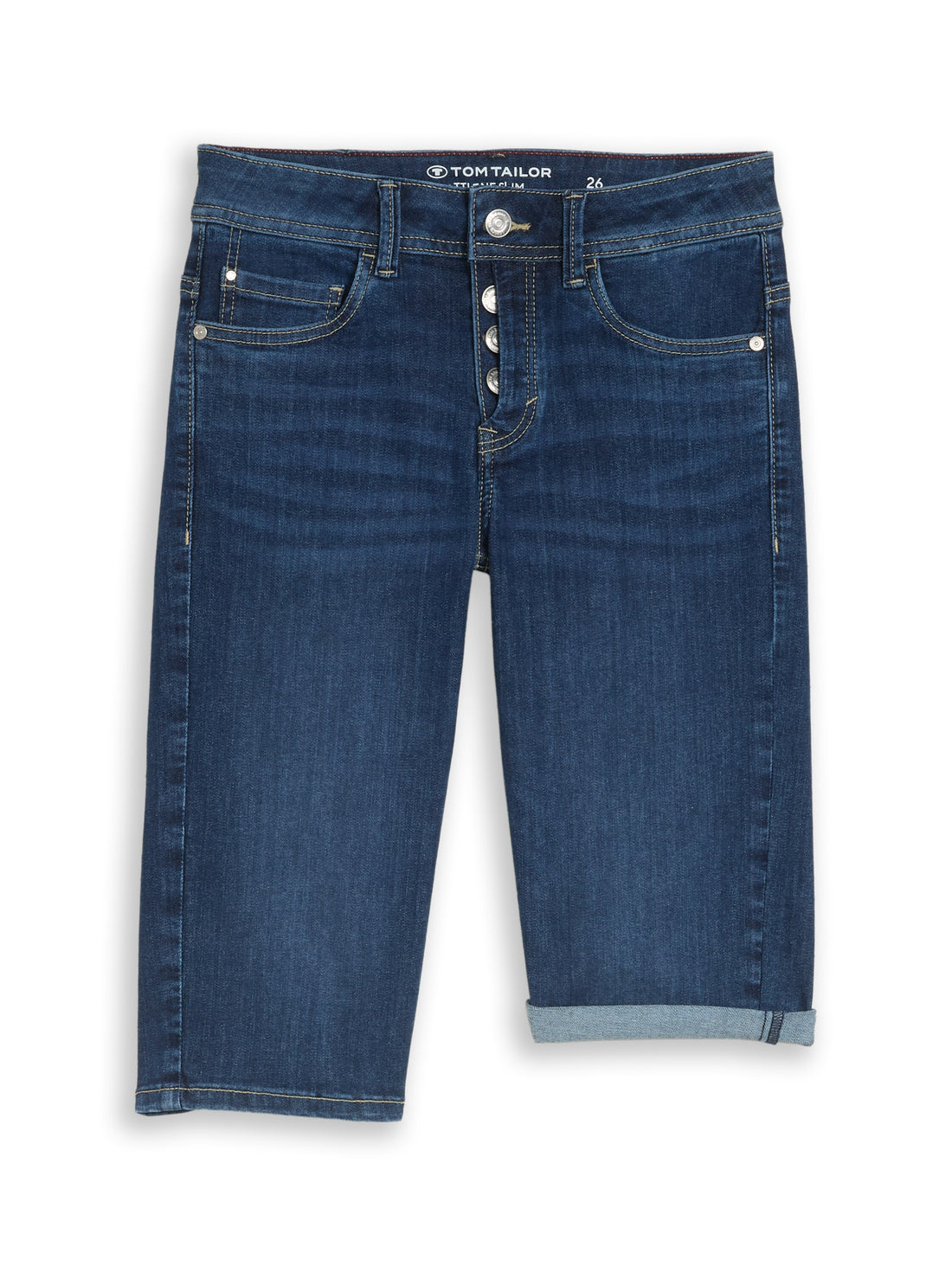 TTLENE Bermuda Jeans Shorts mit Stretch