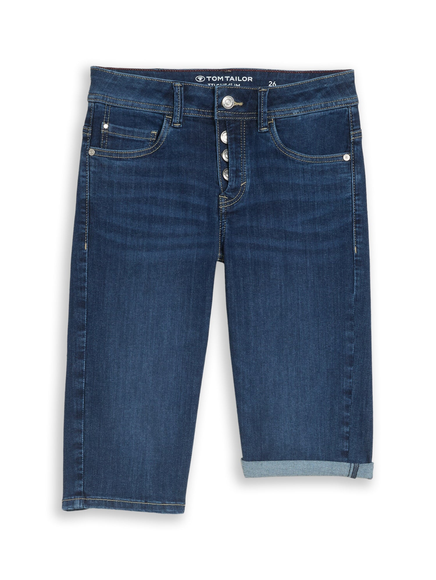 TTLENE Bermuda Jeans Shorts mit Stretch