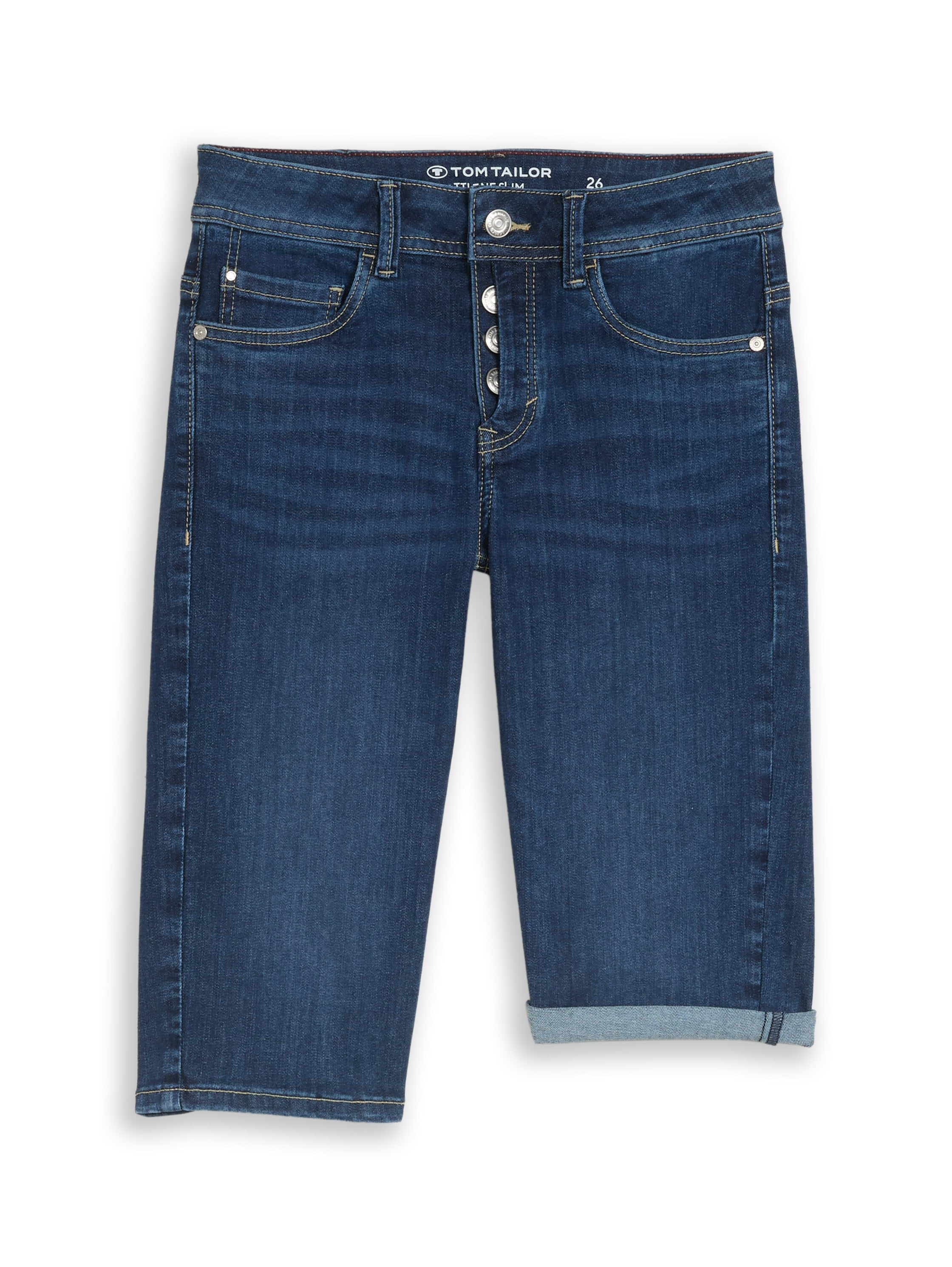 TTLENE Bermuda Jeans Shorts mit Stretch