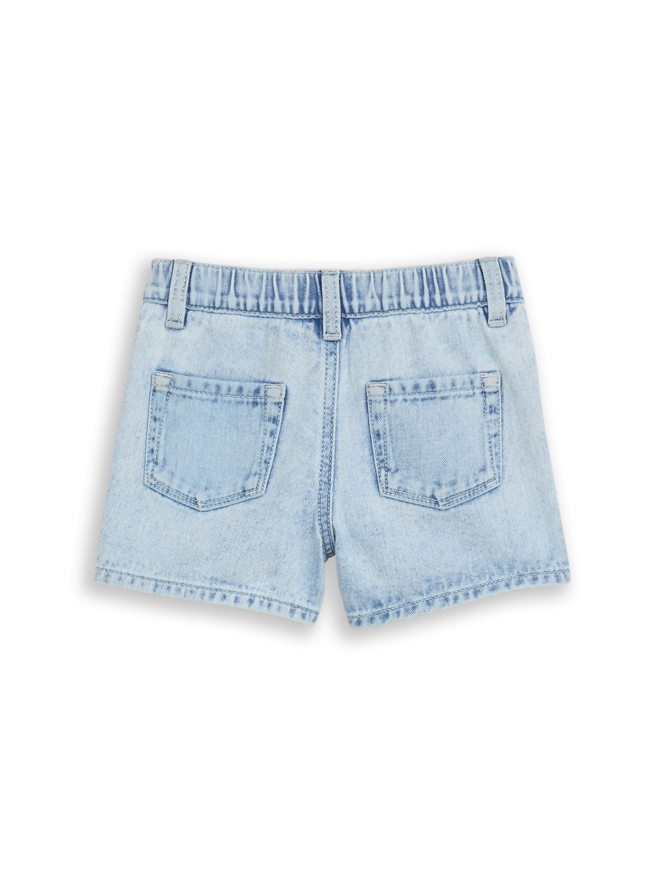 Jeans Shorts mit Stickerei