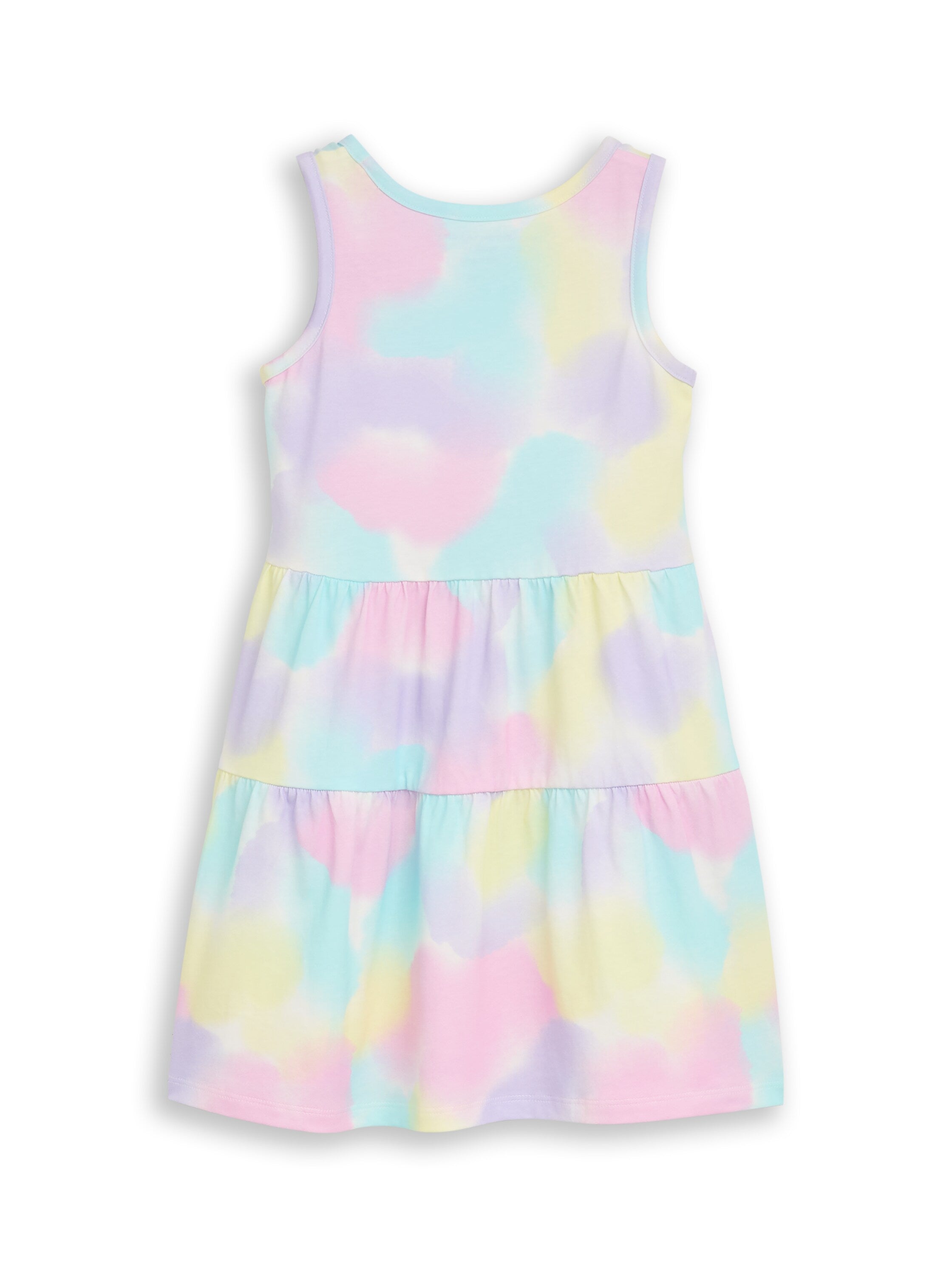 Mini-Kleid mit Batikmuster