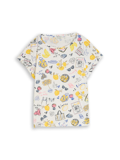 T-Shirt mit Allover-Print