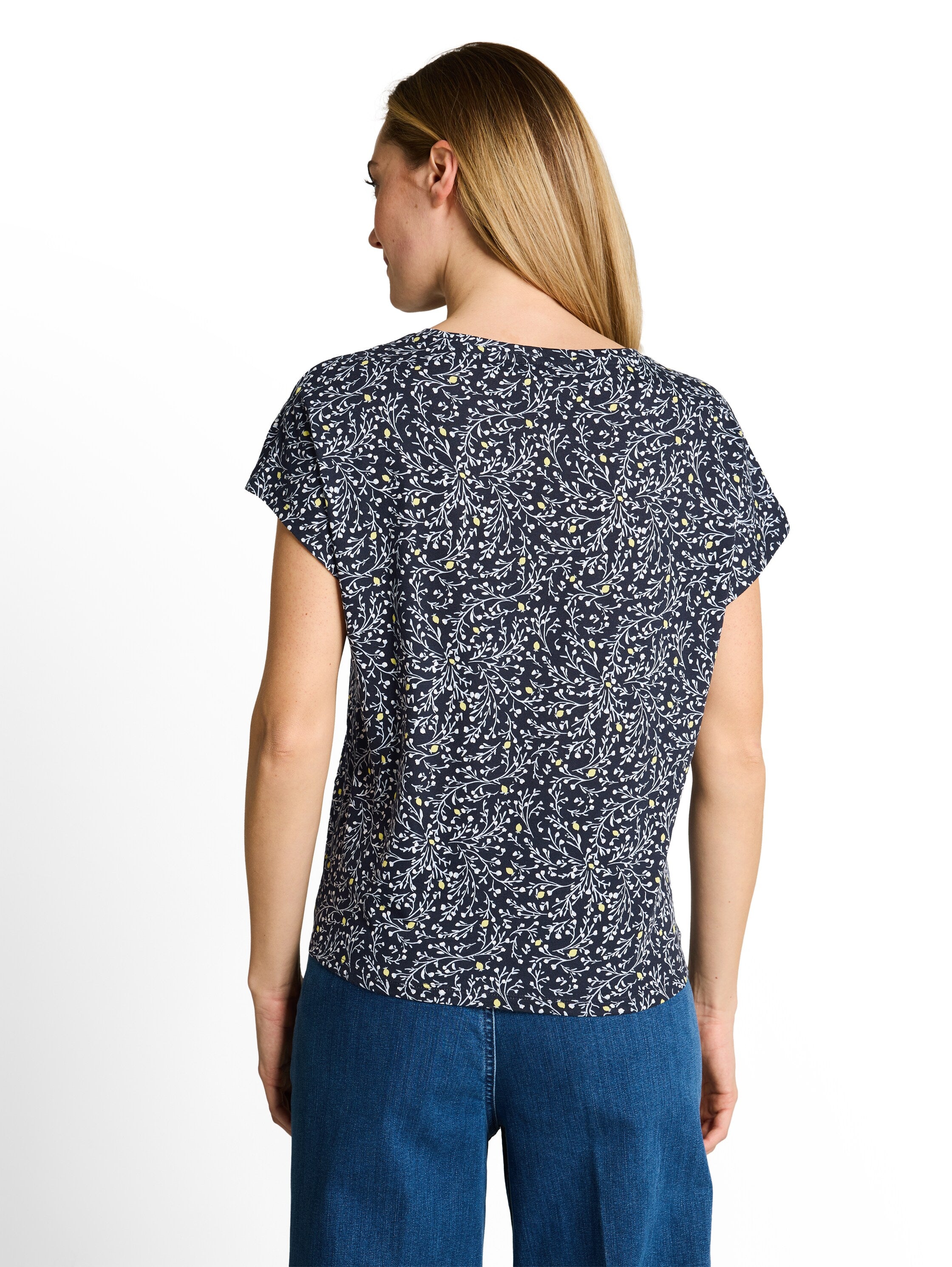 T-Shirt mit Knotendetail