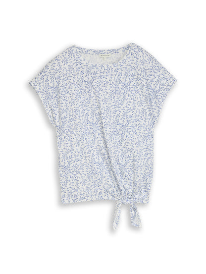 T-Shirt mit Knotendetail