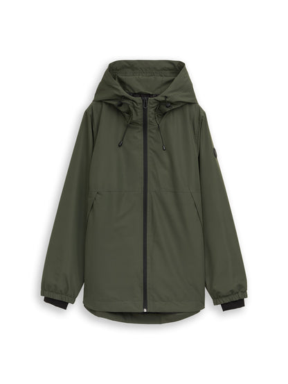 Funktionsjacke mit Kapuze
