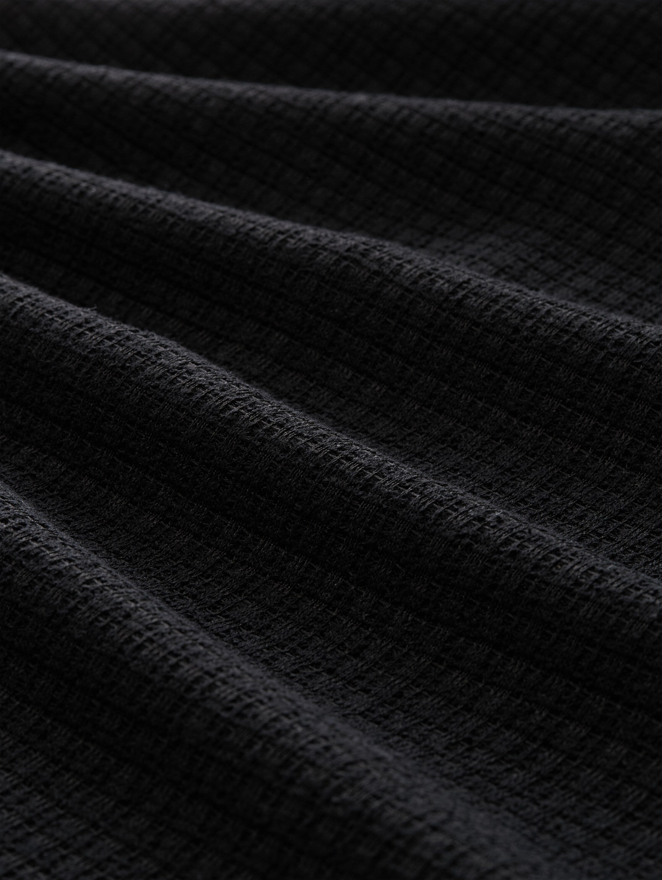 Fitted Jacquard Midi-Kleid