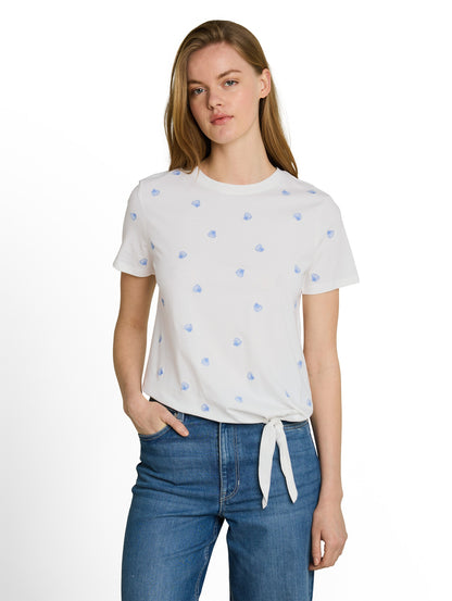 T-Shirt mit Stickereien