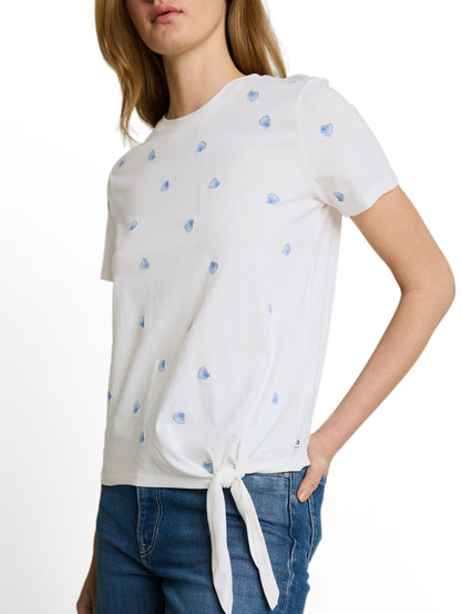 T-Shirt mit Stickereien