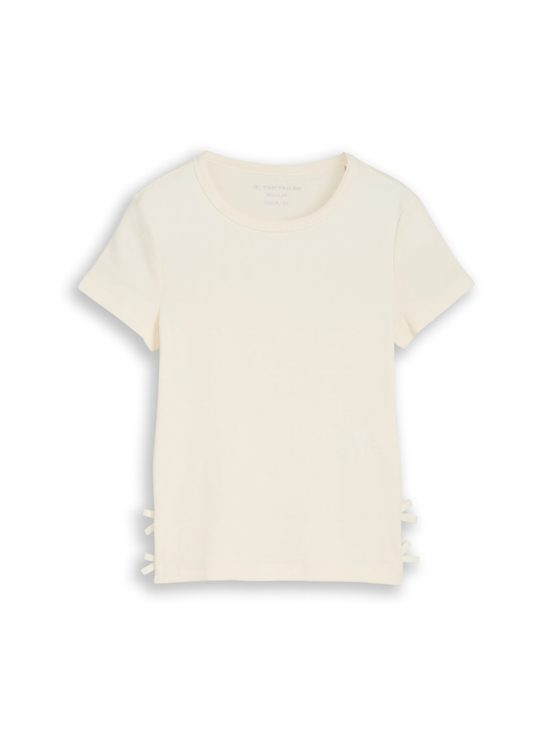 T-Shirt mit Schleifen-Details
