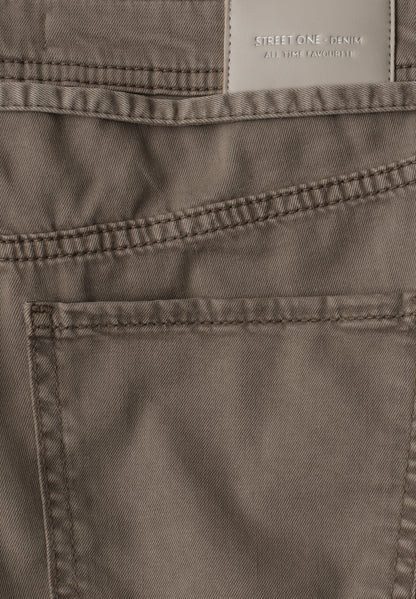 Wide Leg Jeans mit Gürteldetail