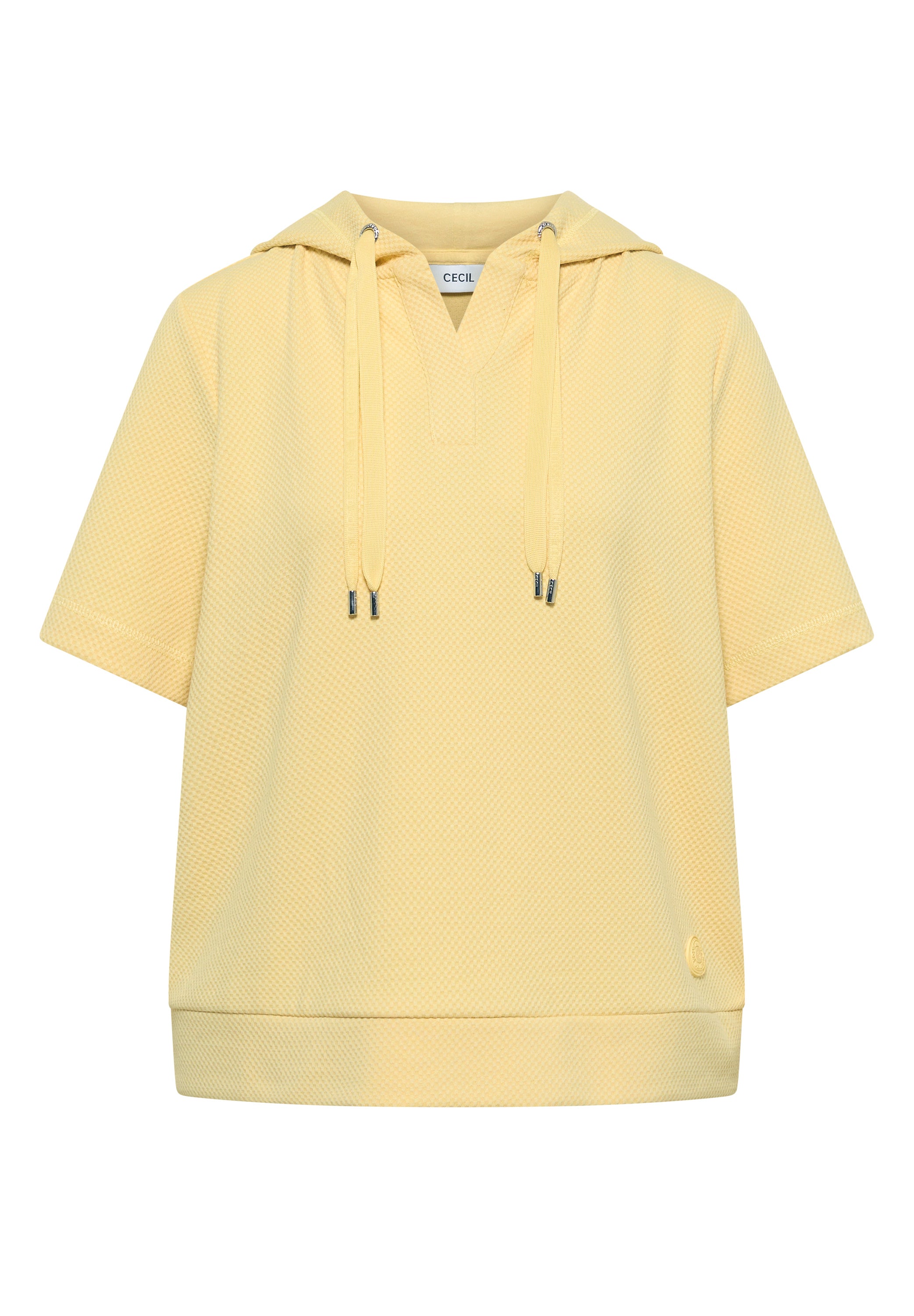 Kurzarm Sweatshirt mit Kapuze