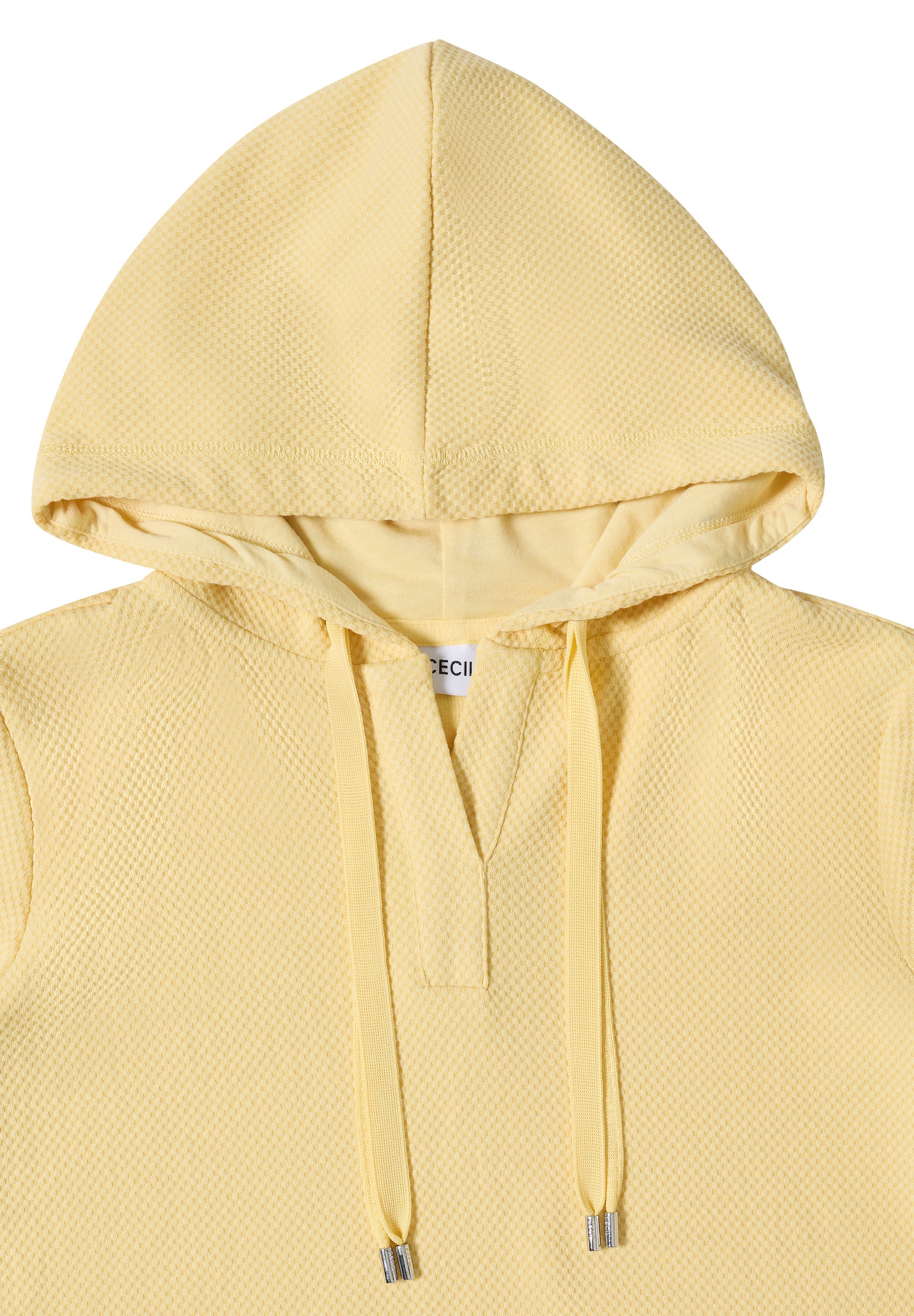 Kurzarm Sweatshirt mit Kapuze