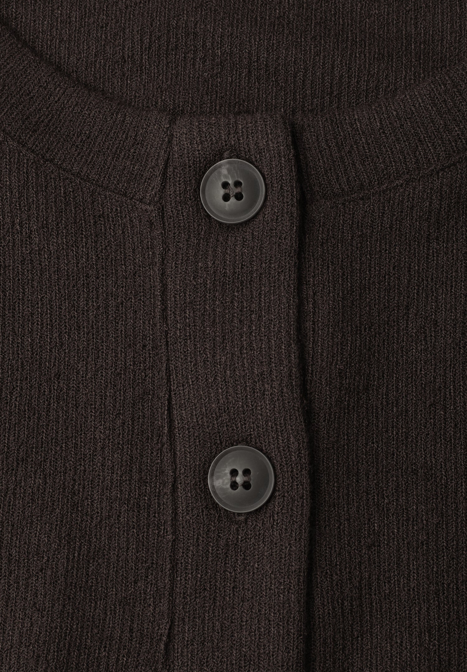 Kurzarm Jacke im Strick-Look
