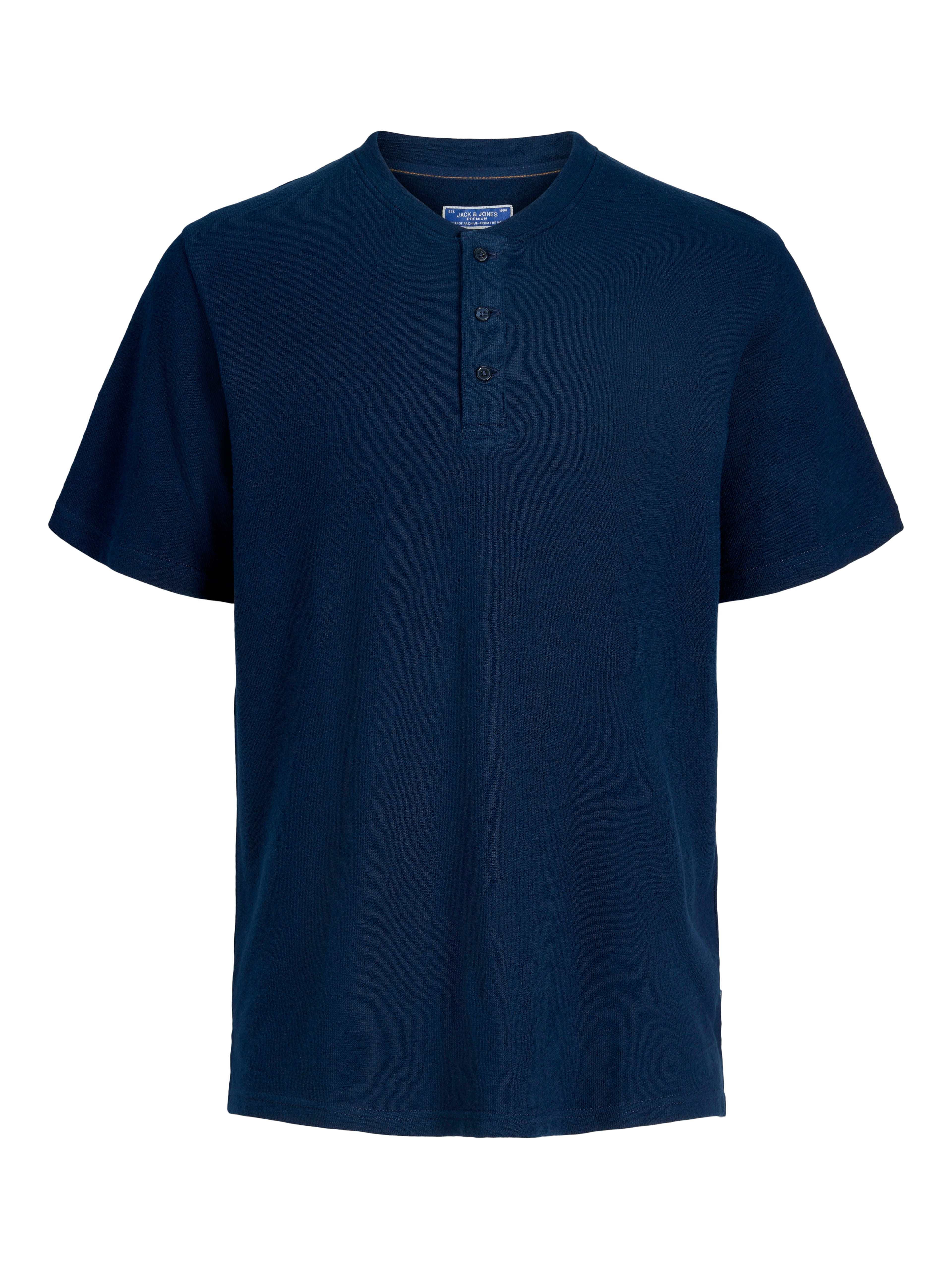 JPRBLULUCAS HENLEY SS TEE