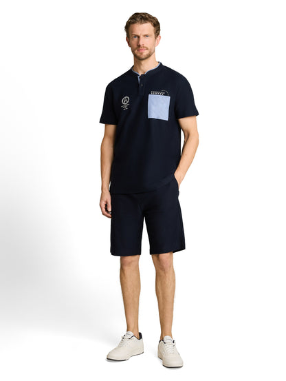 Regular Fit Shorts mit Kordelzug