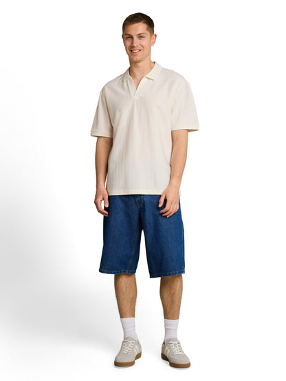 Relaxed Fit Poloshirt aus Baumwolle