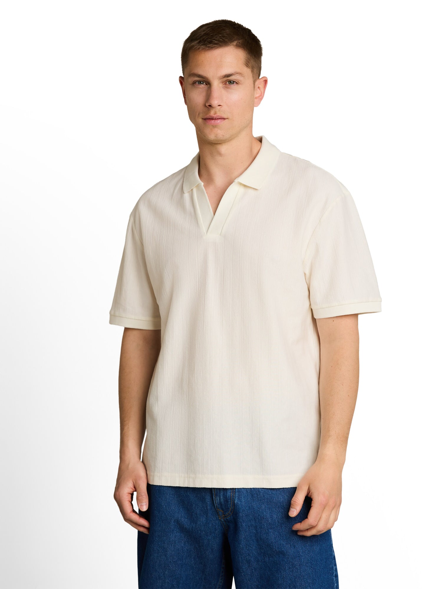 Relaxed Fit Poloshirt aus Baumwolle