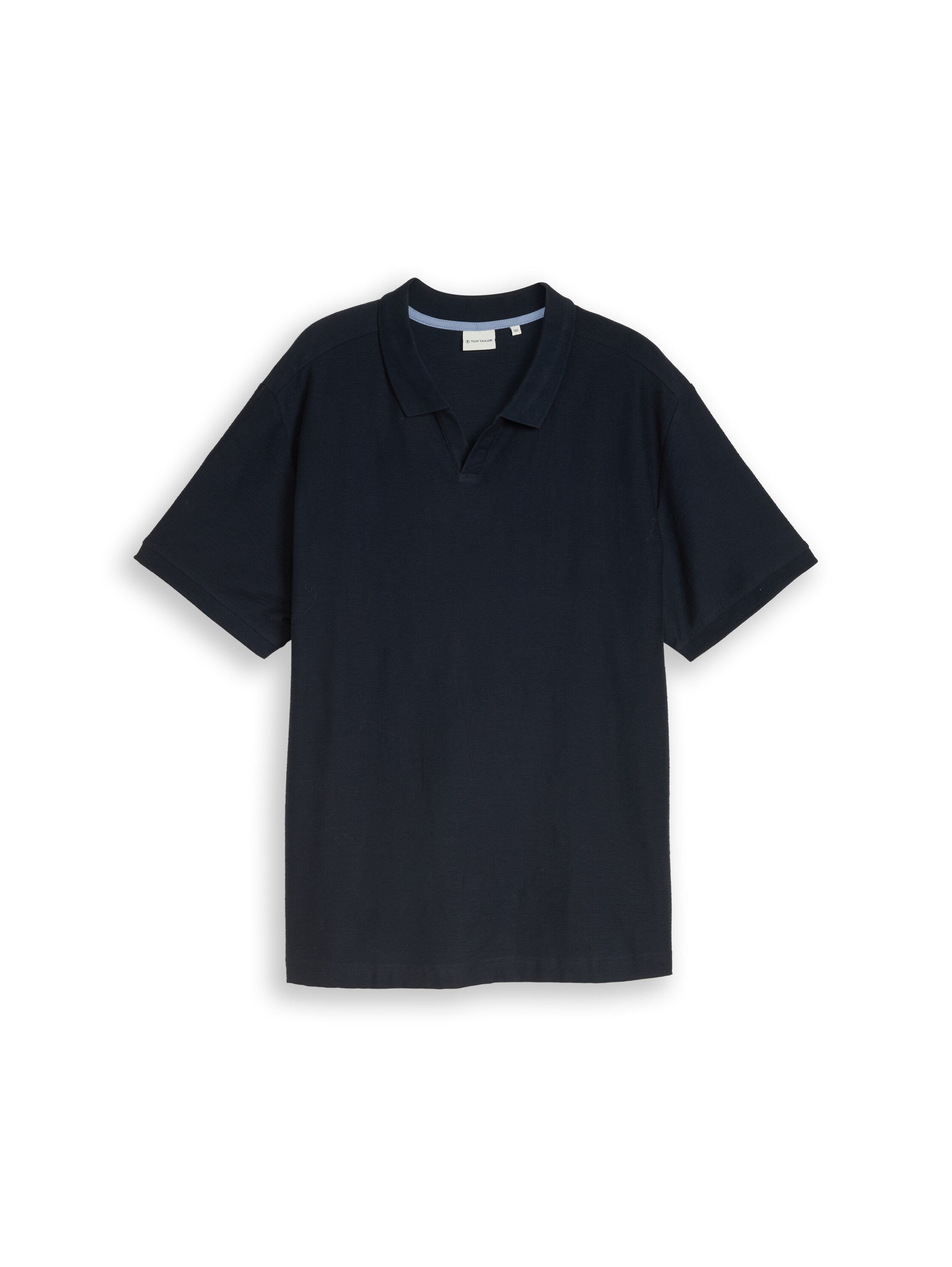 Plus Size - Poloshirt mit Ottoman-Struktur
